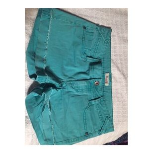 Green Mudd Shorts